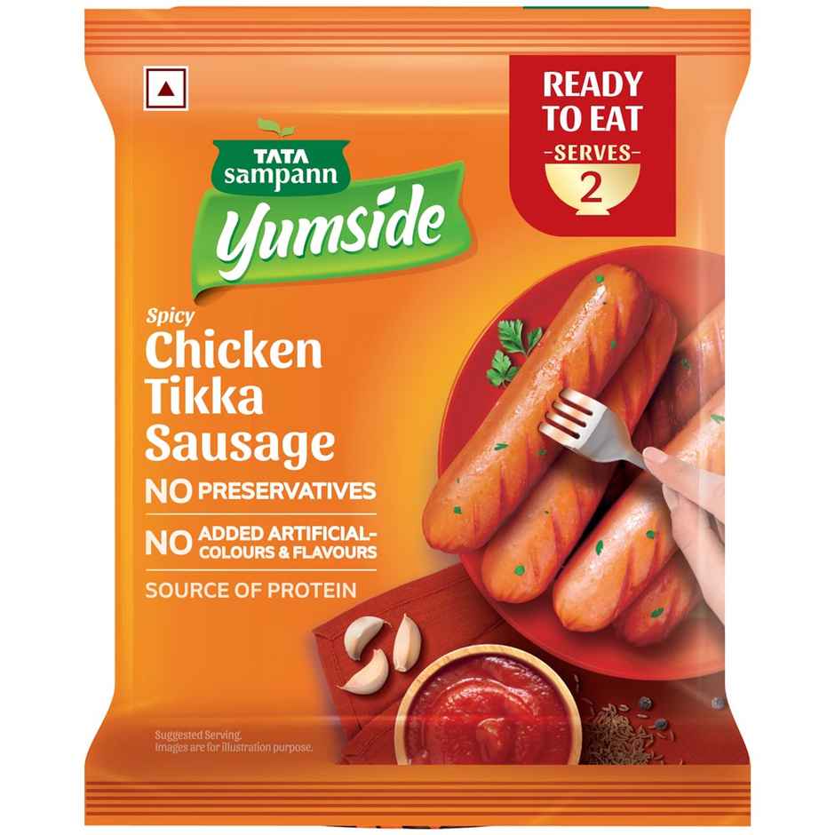 Tata Sampann Yumside Spicy Chicken Tikka Sausage