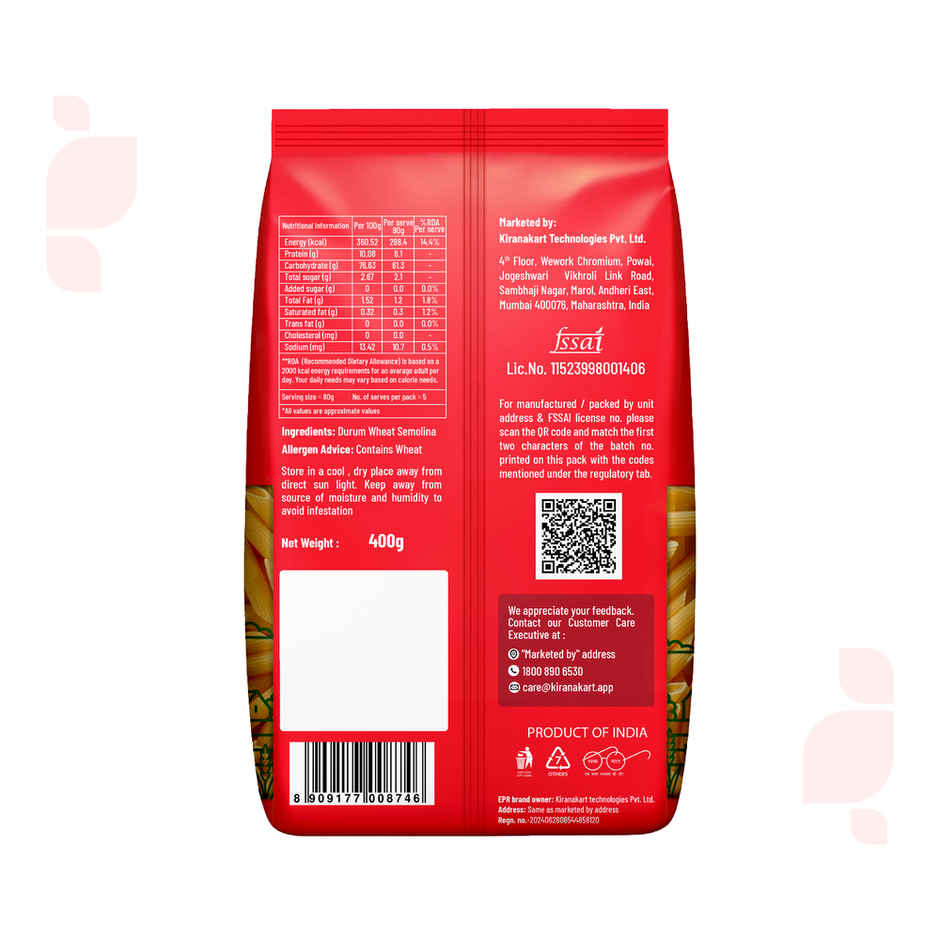 Daily Good Penne Pasta