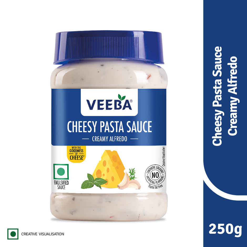 Veeba Cheesy Pasta Sauce Creamy Alfredo