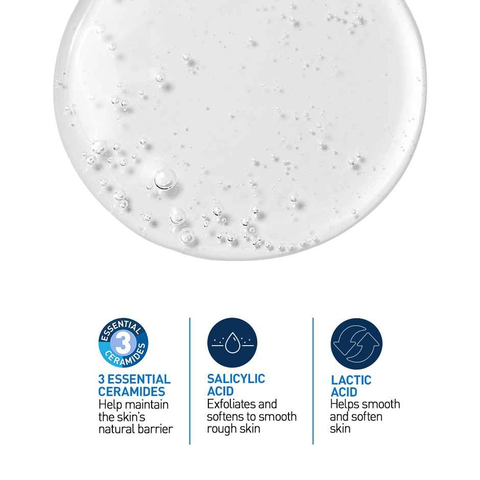 CeraVe SA Smoothing Cleanser For Dry Rough & Bumpy Skin | Face wash with Salicylic Acid & Ceramides