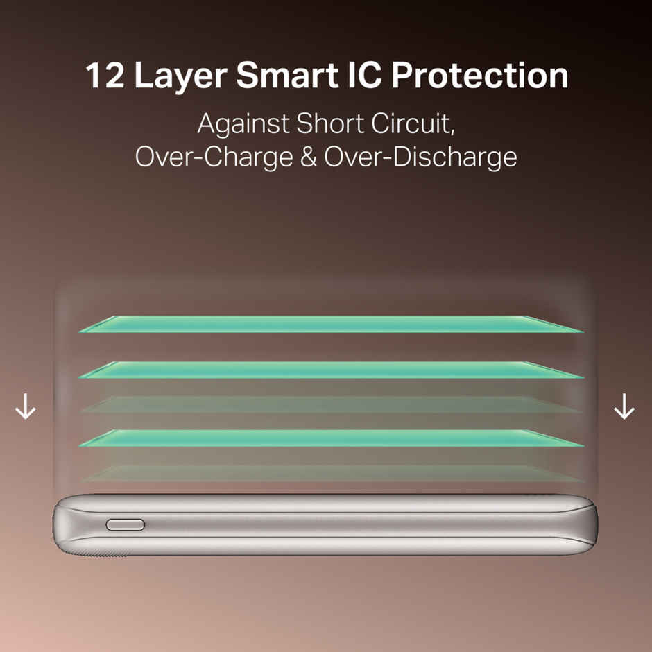 boAt EnergyShroom PB300 Activ Powerbank | Pearl Pink