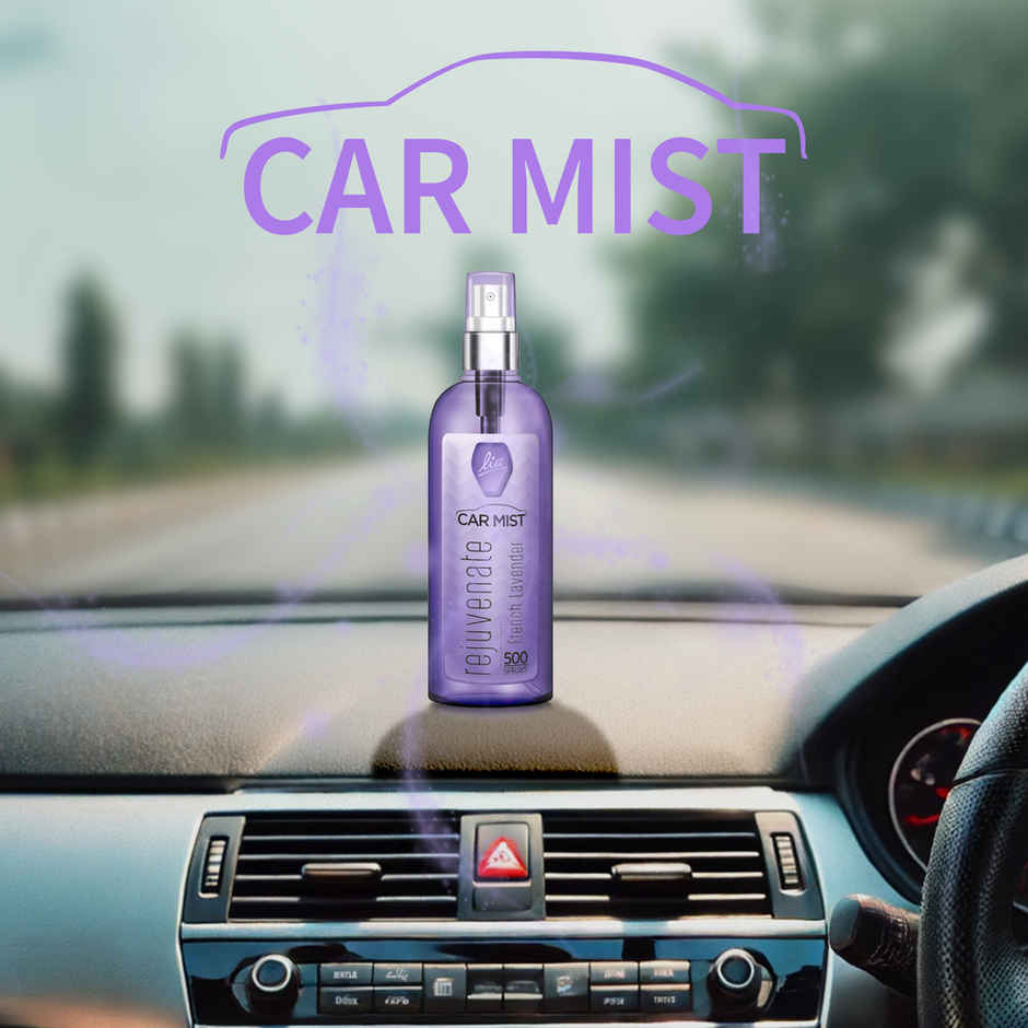 Lia French Lavender Car Mist/Spray | Long Lasting Air Freshener for Car | From House of Cycle