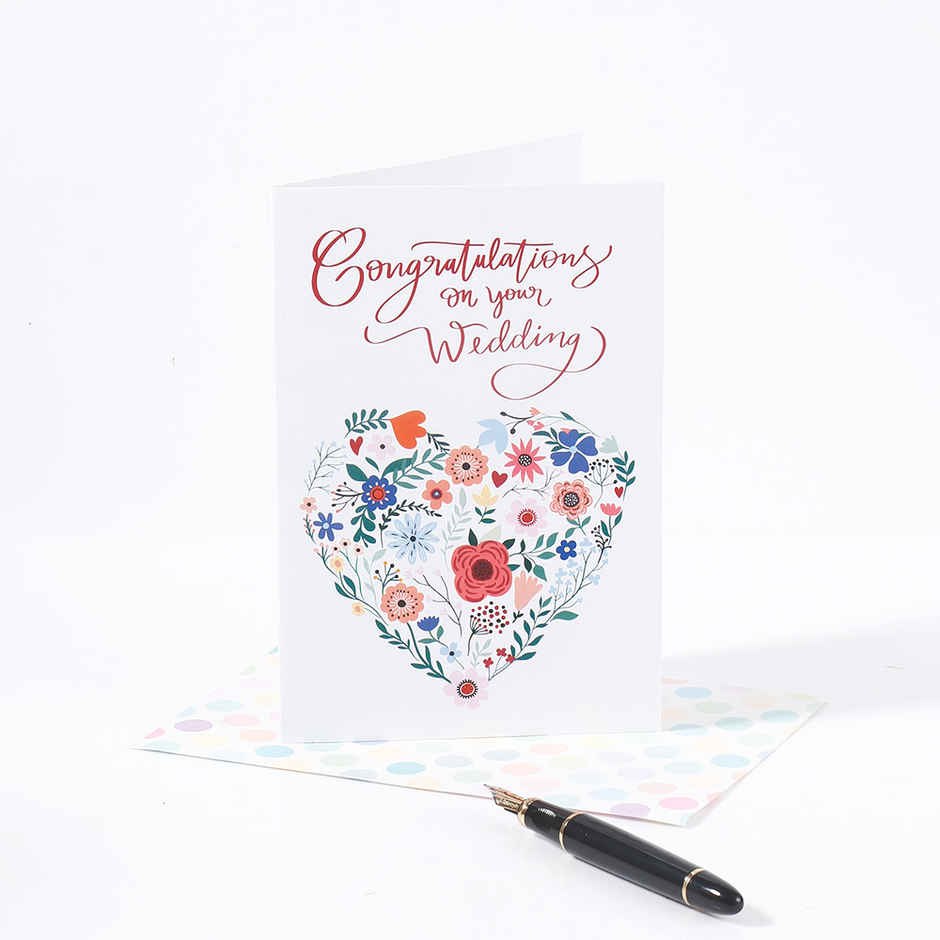 Archies Congratulations on Your Wedding Greeting Card