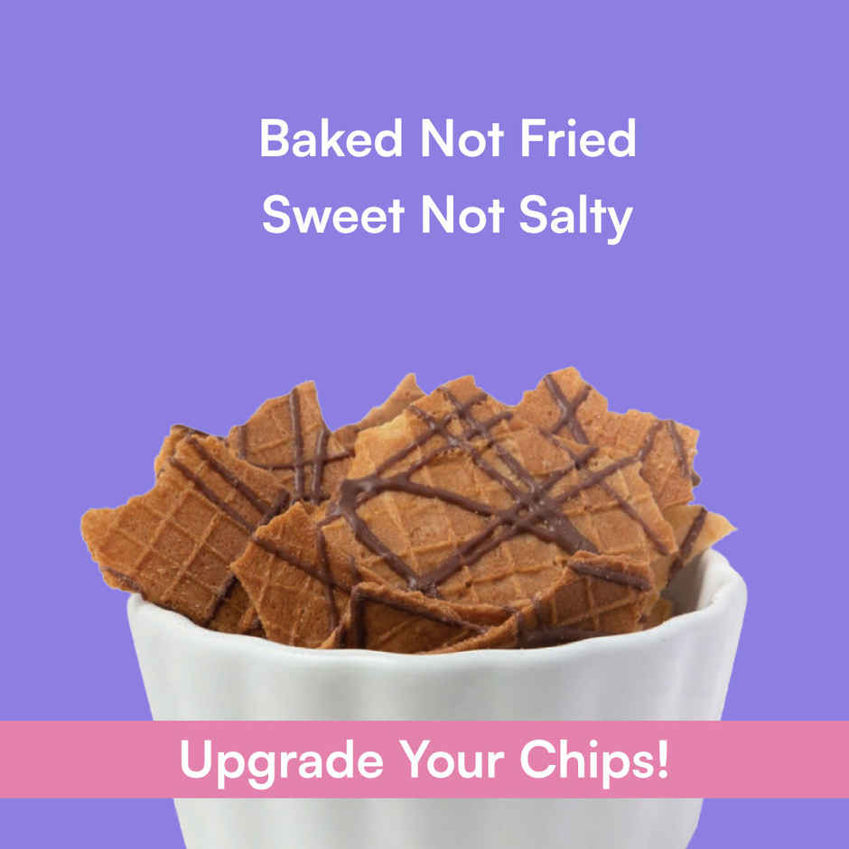 Nova Nova Waffle Chips- Classic Chocolate Drizzle Combo