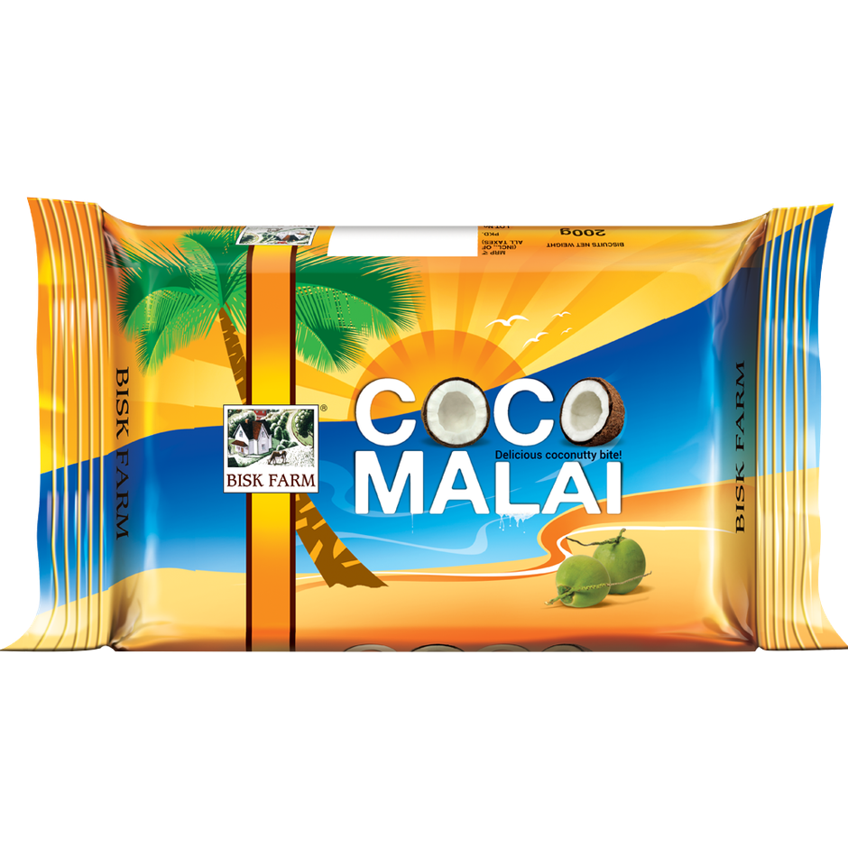 Bisk Farm Coco Malai Biscuit