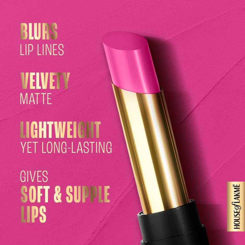 Lakme Absolute Beyond Matte Lip 203 FuchsiaFun