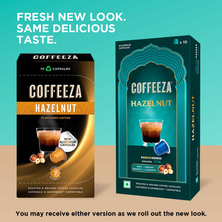 Coffeeza Hazelnut Coffee Capsules