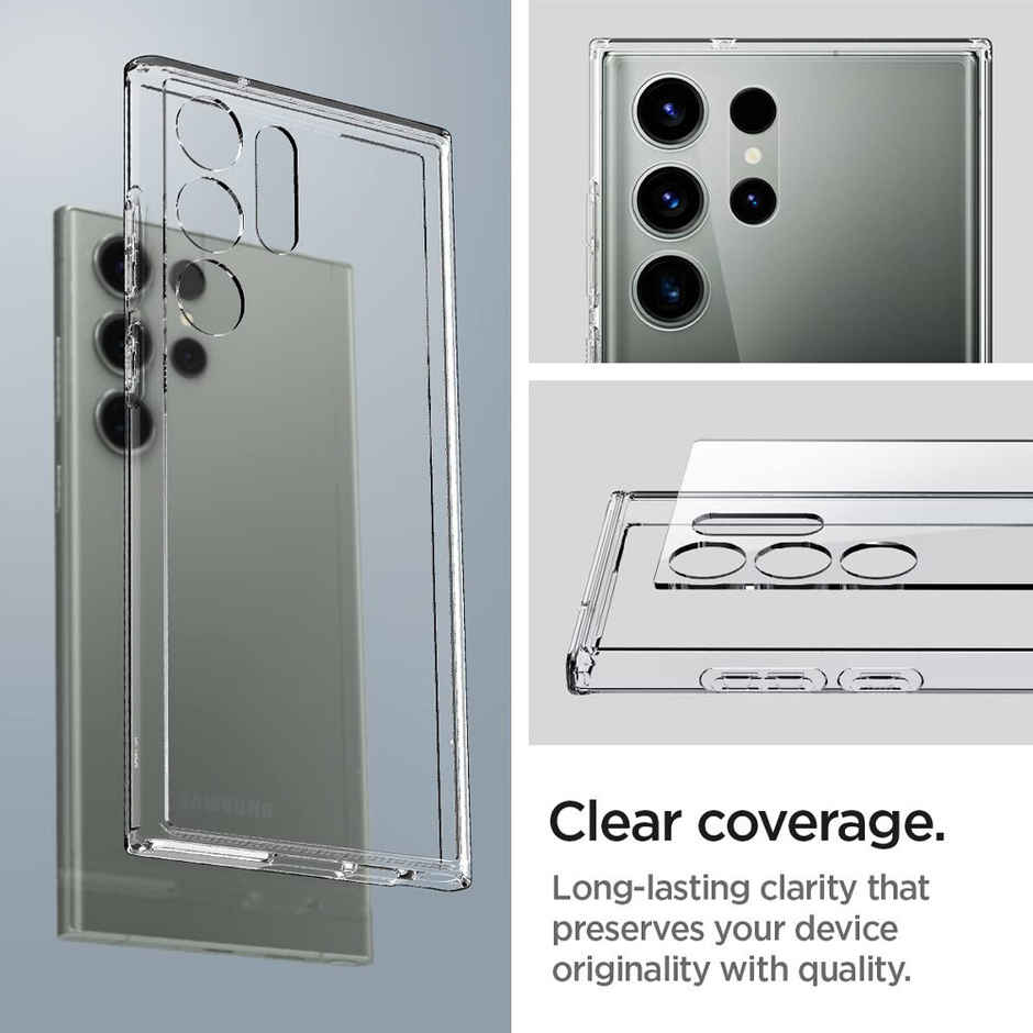 Artistque Case for Samsung Galaxy S24 Ultra 5g Back Cover - Transparent Clear Magsafe