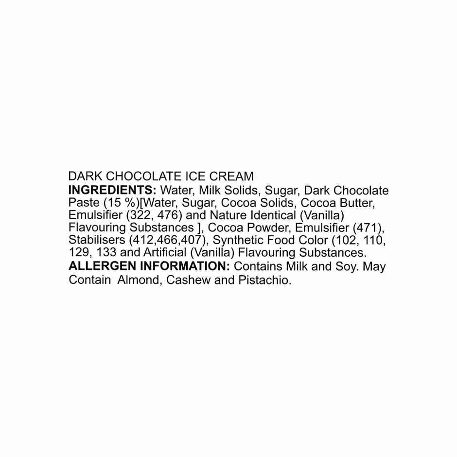 Vadilal Dark Chocolate Cup Combo