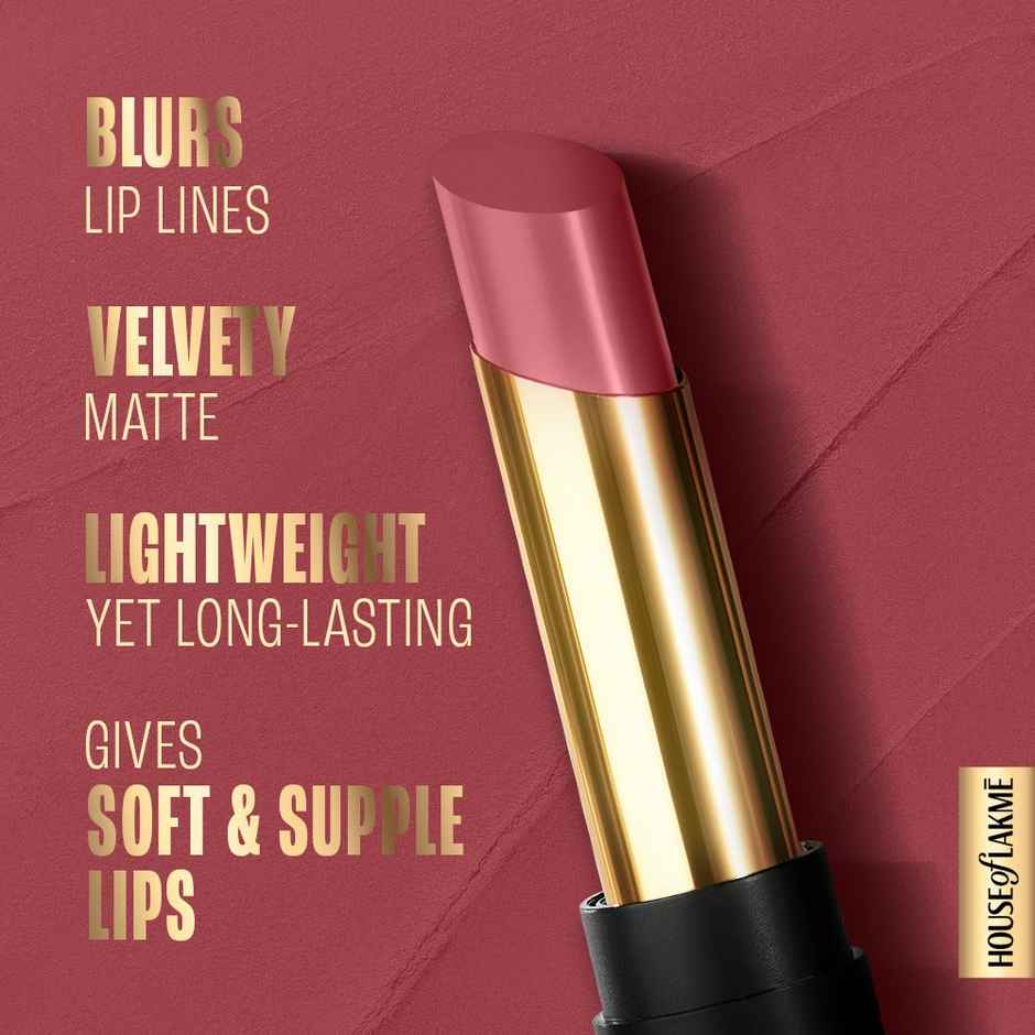 Lakme Absolute Beyond Matte Lip 202 PinkPlum