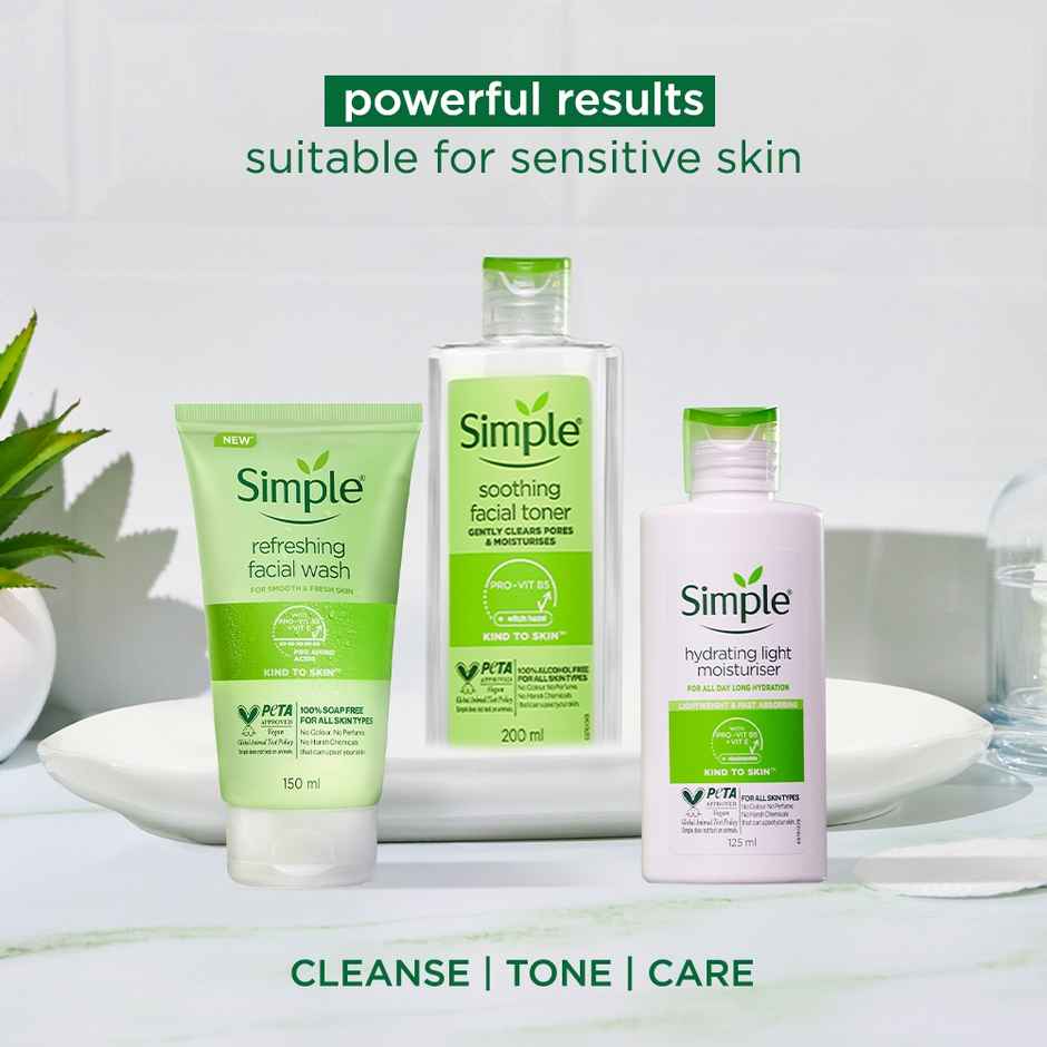 Simple Kind To Skin Refreshing Facial Wash
