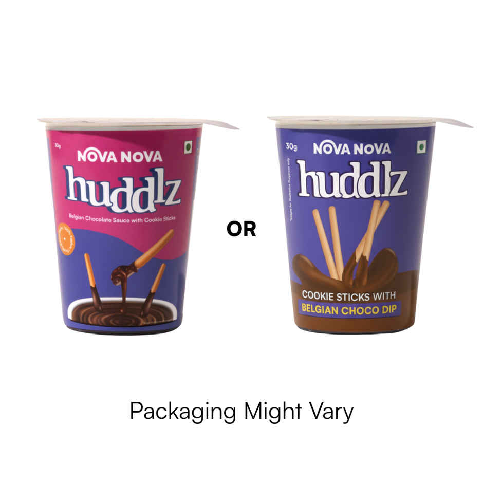 Nova Nova Huddlz- Cookie Sticks And Chocolate Dip