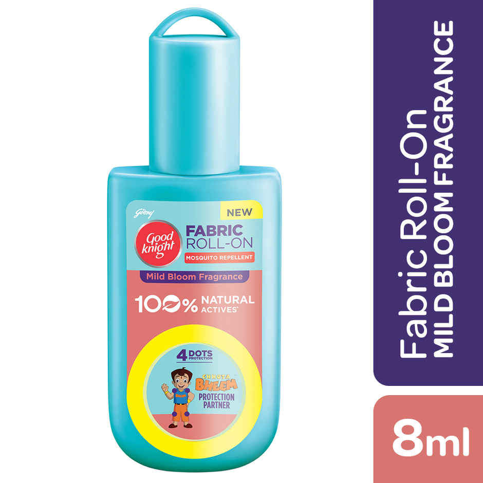 Good Knight Natural Mild Bloom Mosquito Repellent Fabric Roll On Combo