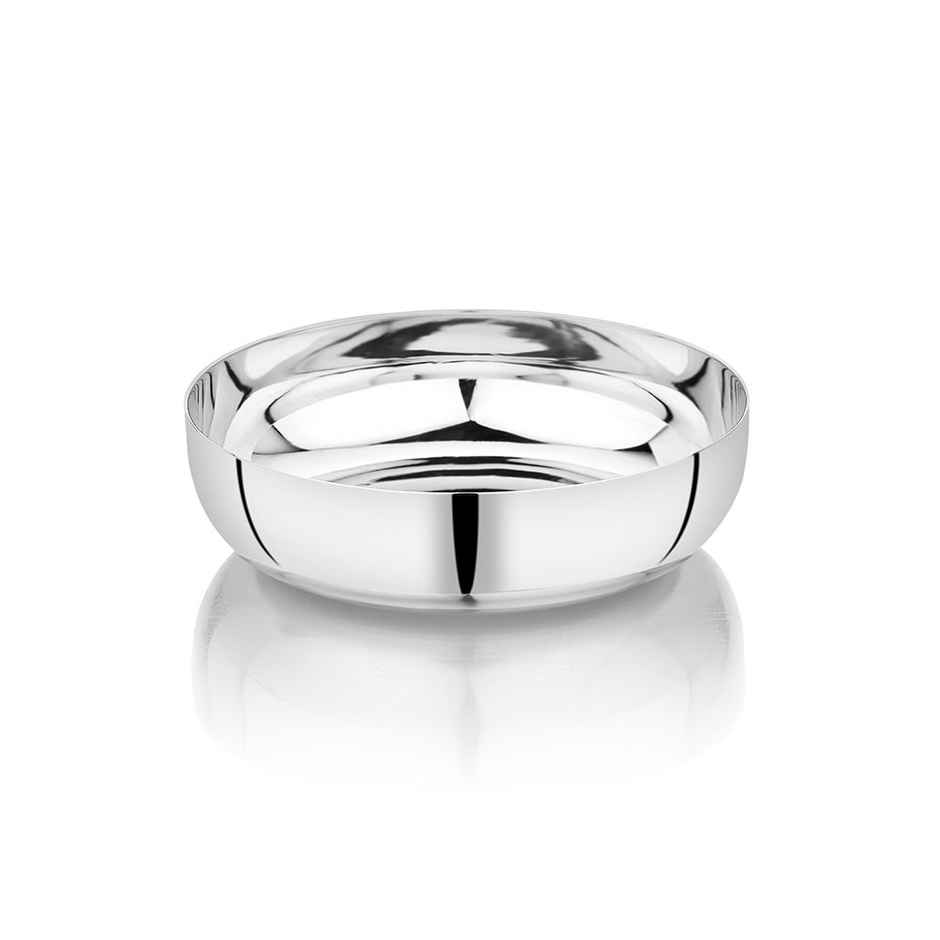 Steelera Stainless Steel Apple Halwa / Dessert / Snack / Plates | Food Safe | 12.5 cm