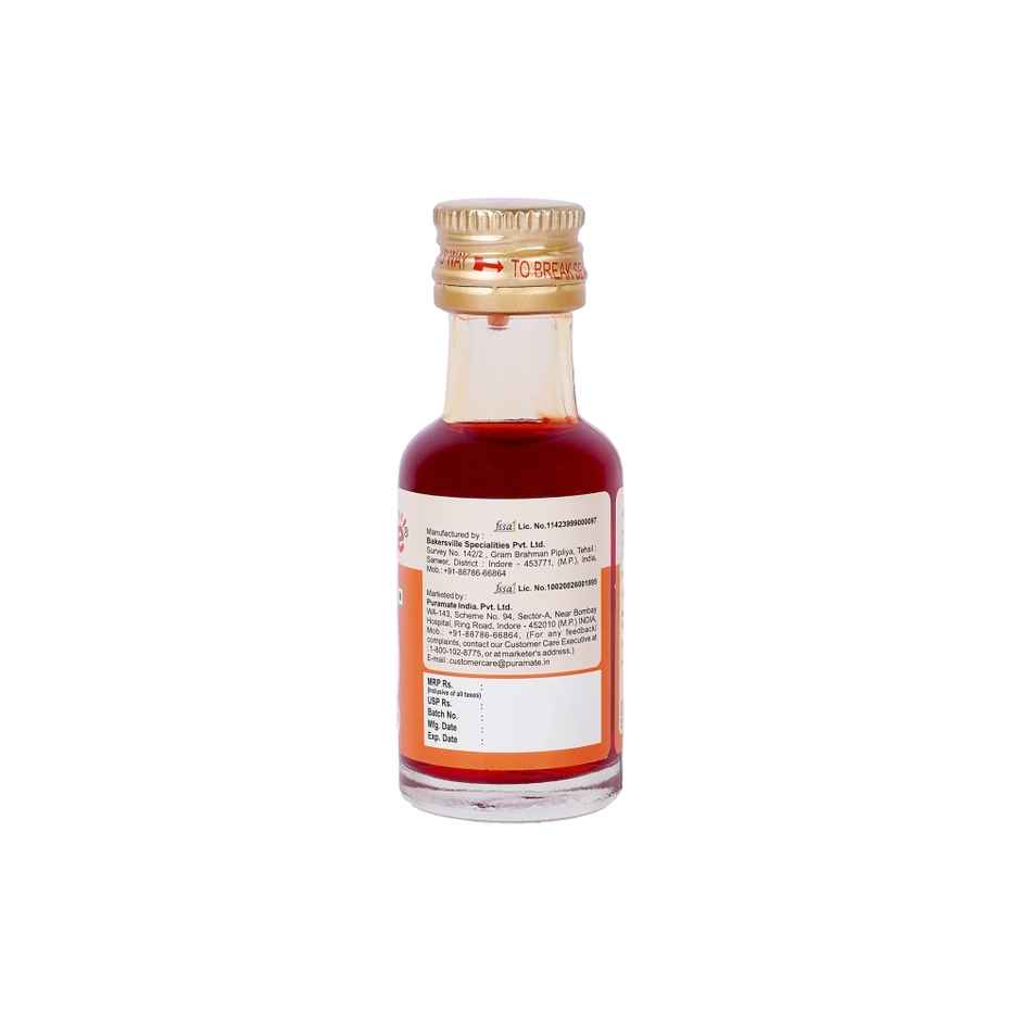 Puramate Liquid Food Colour| Orange | Baking Ingredient