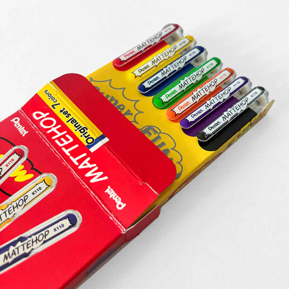 Pentel Mattehop - Set of 7