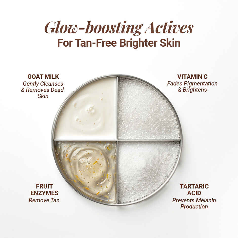 Be Neude Detanning and Brightening Gel Face Wash - Brightside