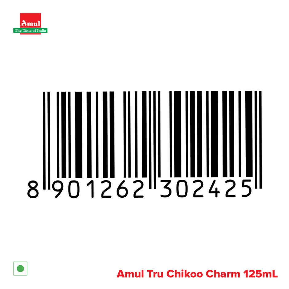 Amul Tru Chikoo Charm Ice Cream Cup