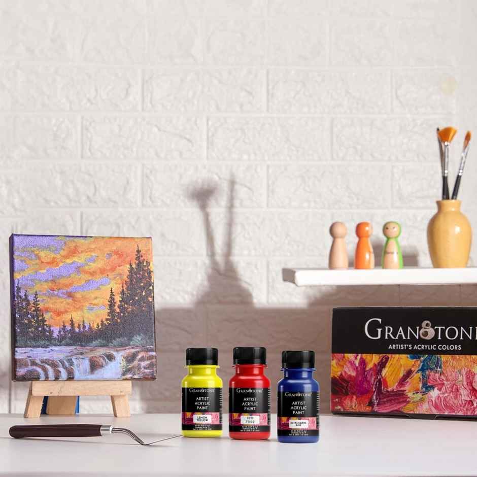 Granotone Primary Acrylic Color set | Multicolour