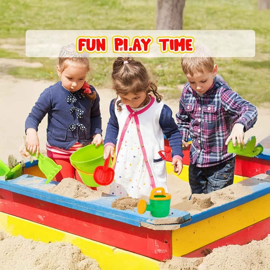 Fablue Castle Building Plastic Beach Toy Set for Kids | Creative Activity Playset Toys