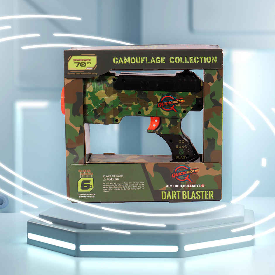 Toymaxx Camo Dart Blaster