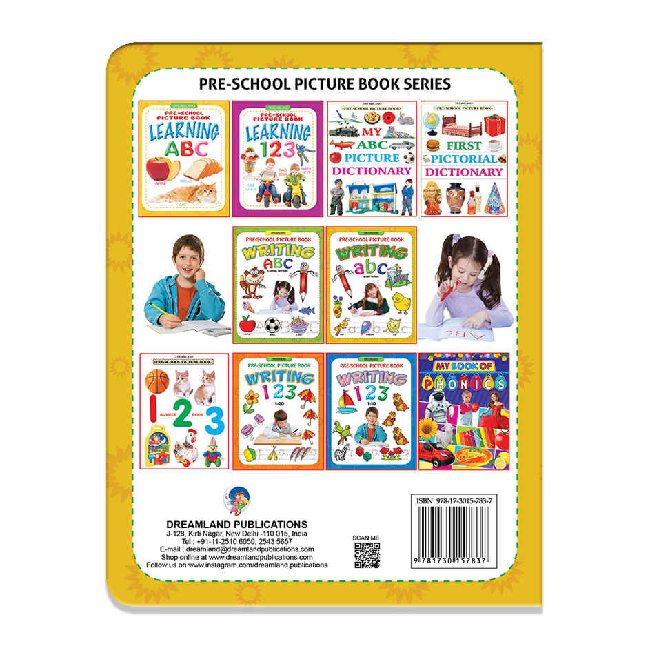 Dreamland ABC Small Letters Writing Practice Book for Toddlers Age 2 to 5