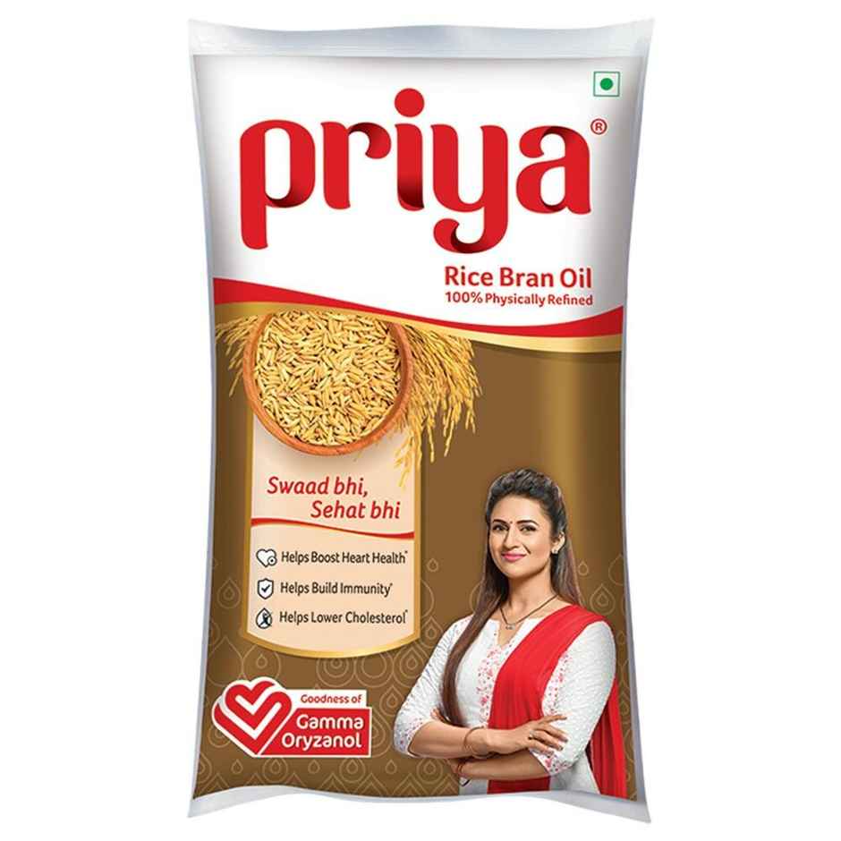 Priya Rice Bran Oil Pp
