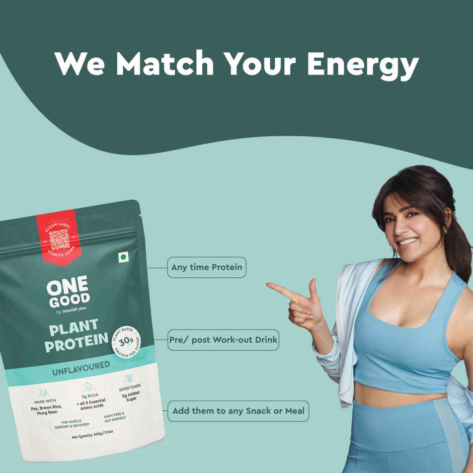 Nourish You Plant Protein - Unflavoured