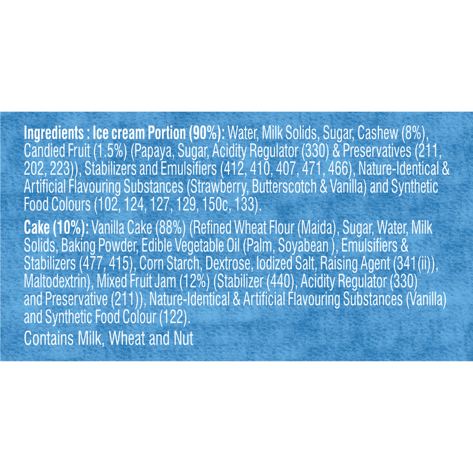 Mother Dairy Cassatta