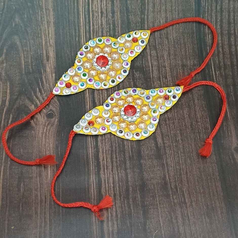 Kids Baju Bandh Golden Work | 9 x 3 cm