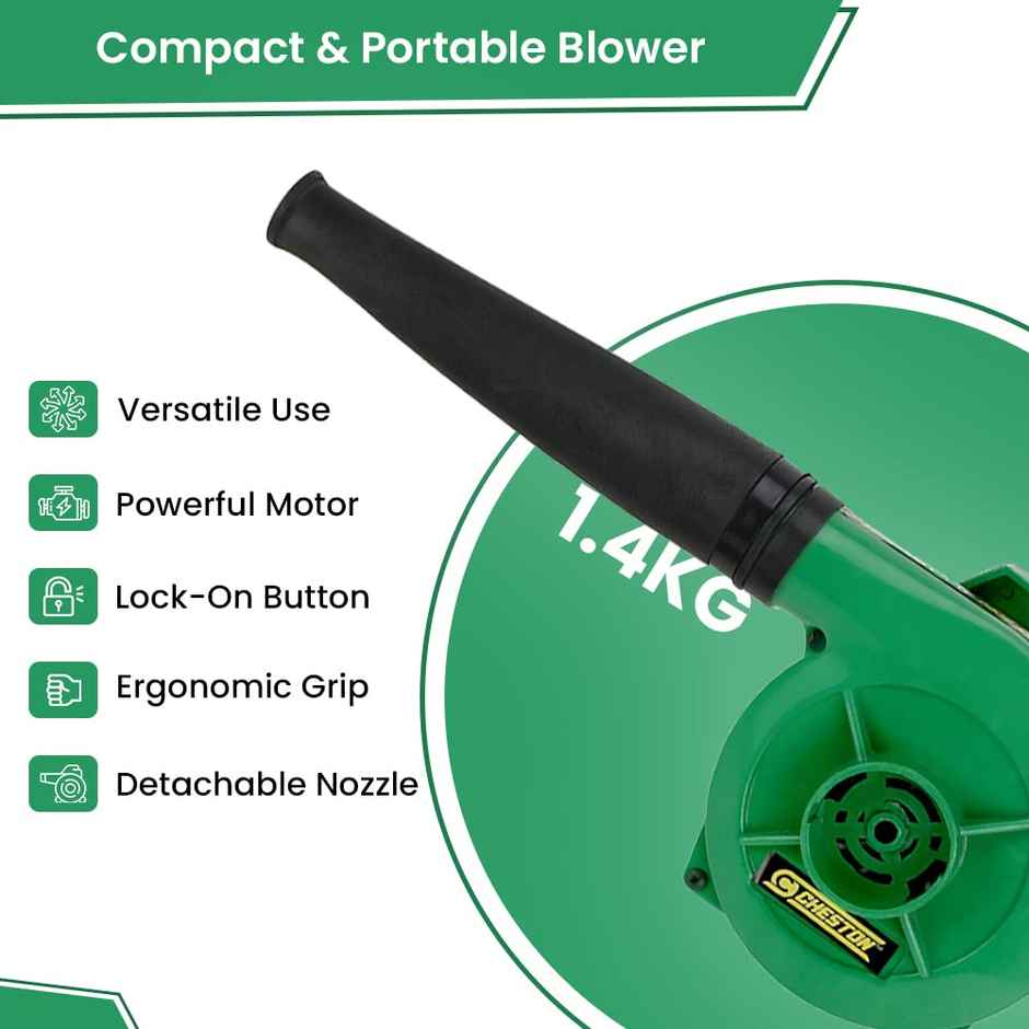 Cheston Green Electric Air Blower 500W Heavy Duty