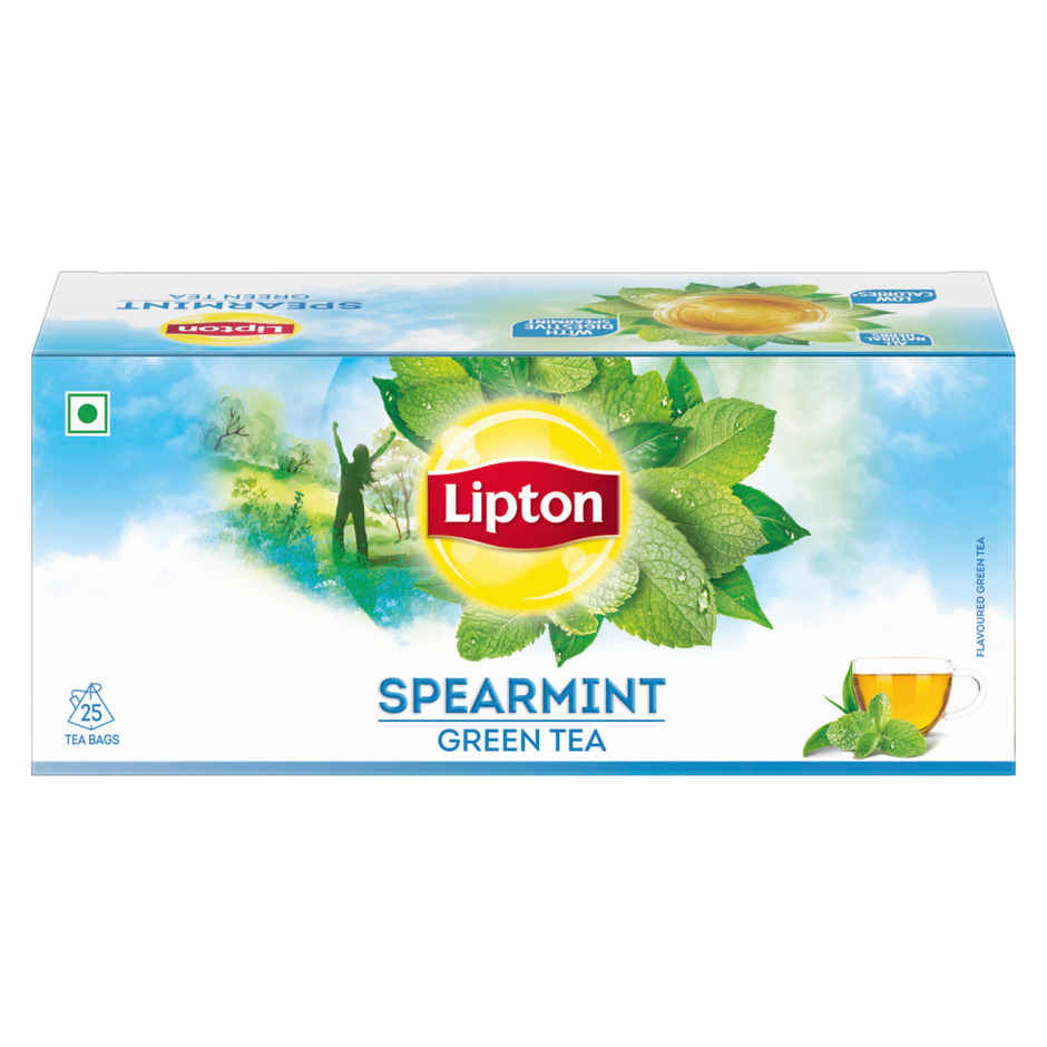 Lipton Spearmint Green Tea with Lemongrass and Ginseng
