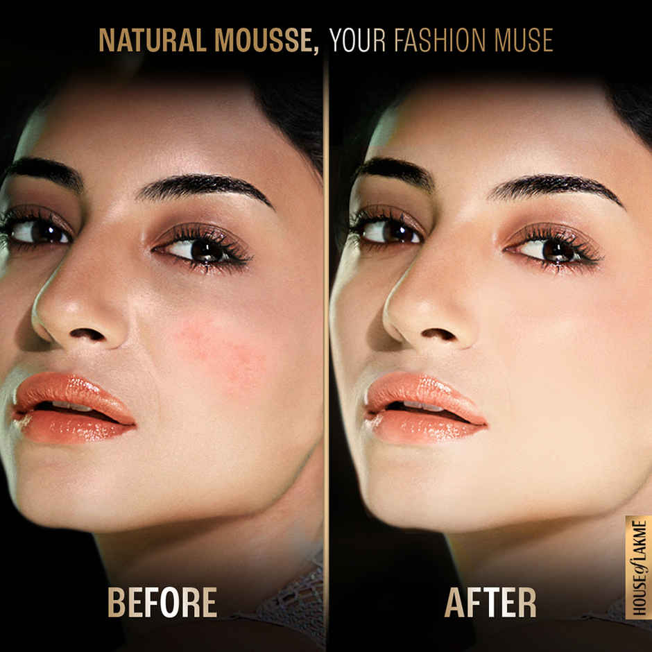 Lakme Xtraordin-Airy Mattereal Mousse Foundation Matte Finishhas Spf8 - 06 Almond Honey