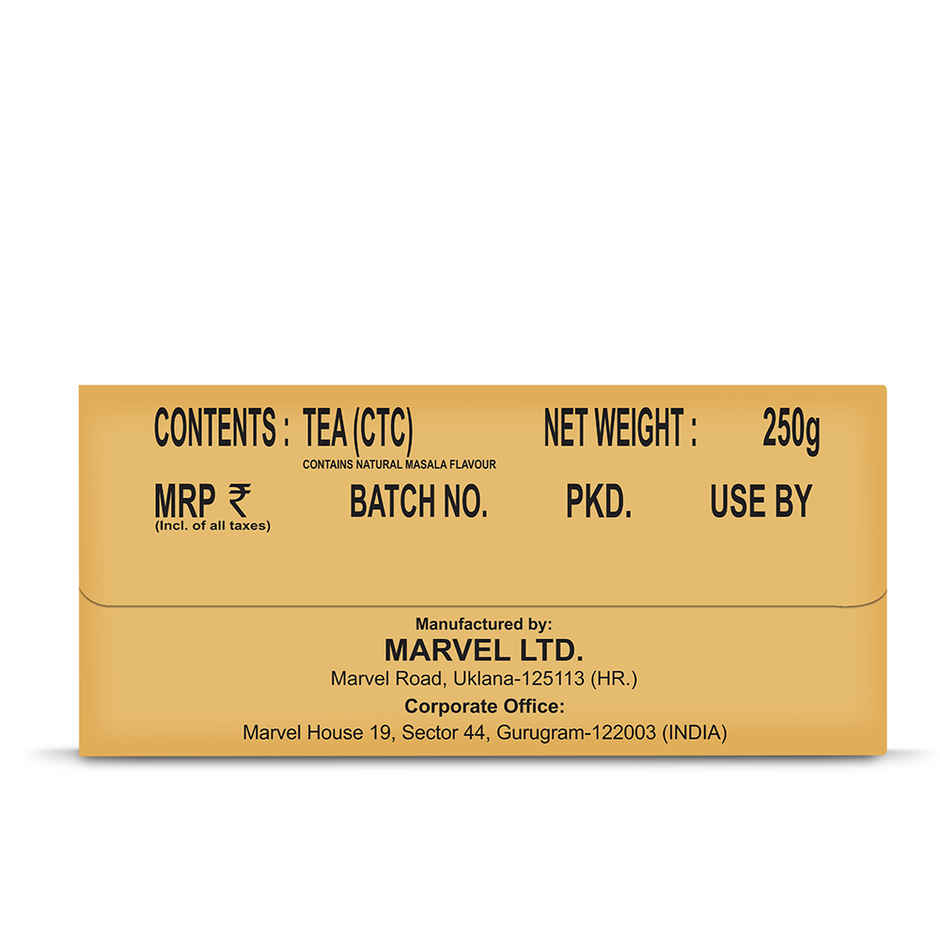 Marvel Masala Tea | Clove, Cinnamon, Ginger, Tulsi, Cardamom