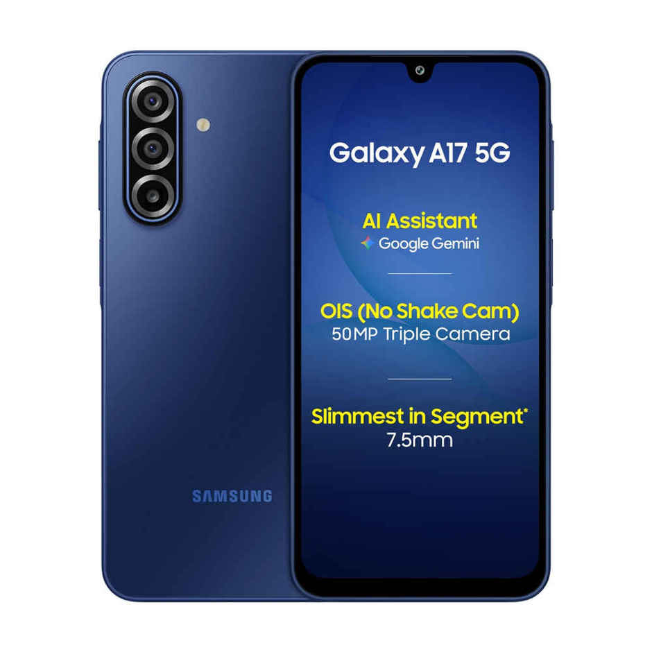 Samsung Galaxy A17 5G Blue 8GB RAM 256GB Storage 50MP Camera Super AMOLED Gorilla Glass Victus AI