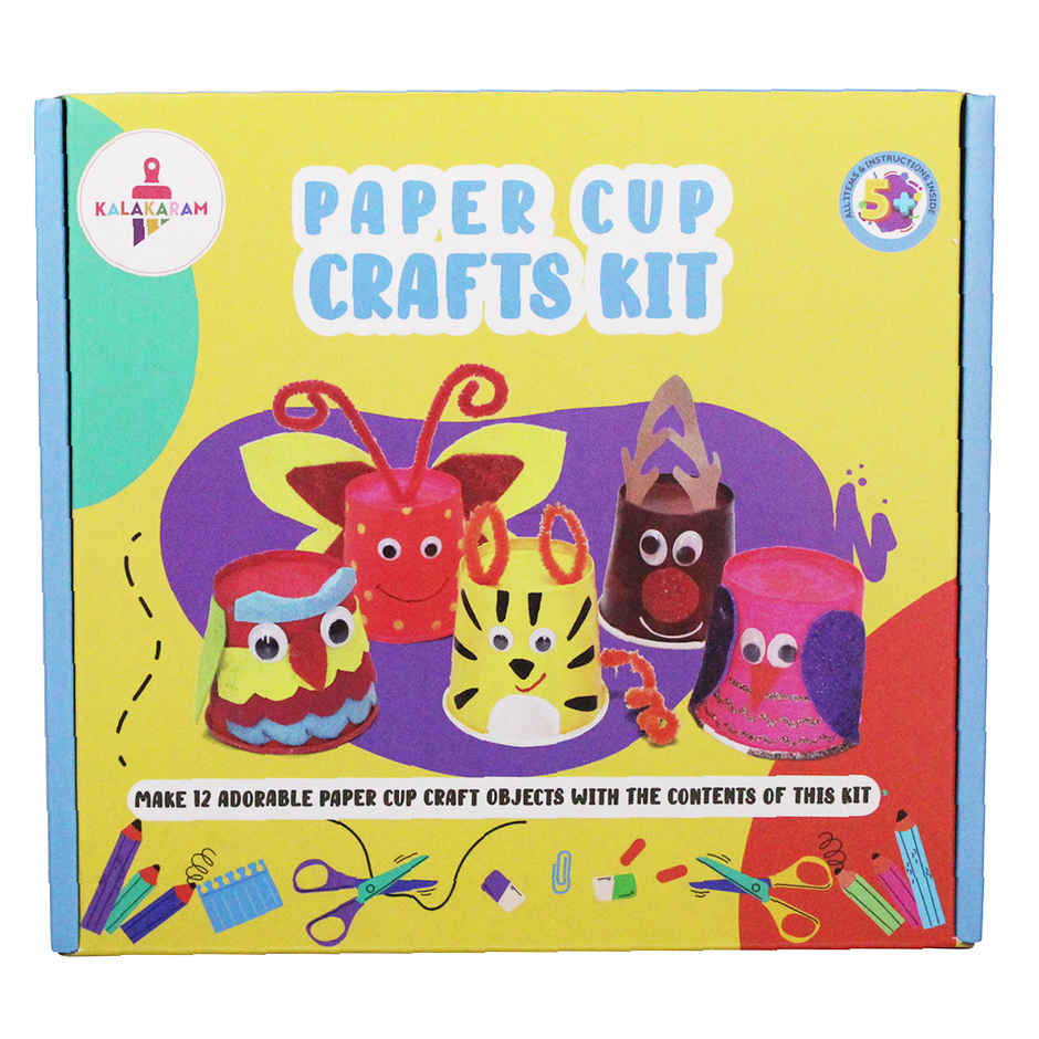 Kalakaram Paper Cup Crafts Kit