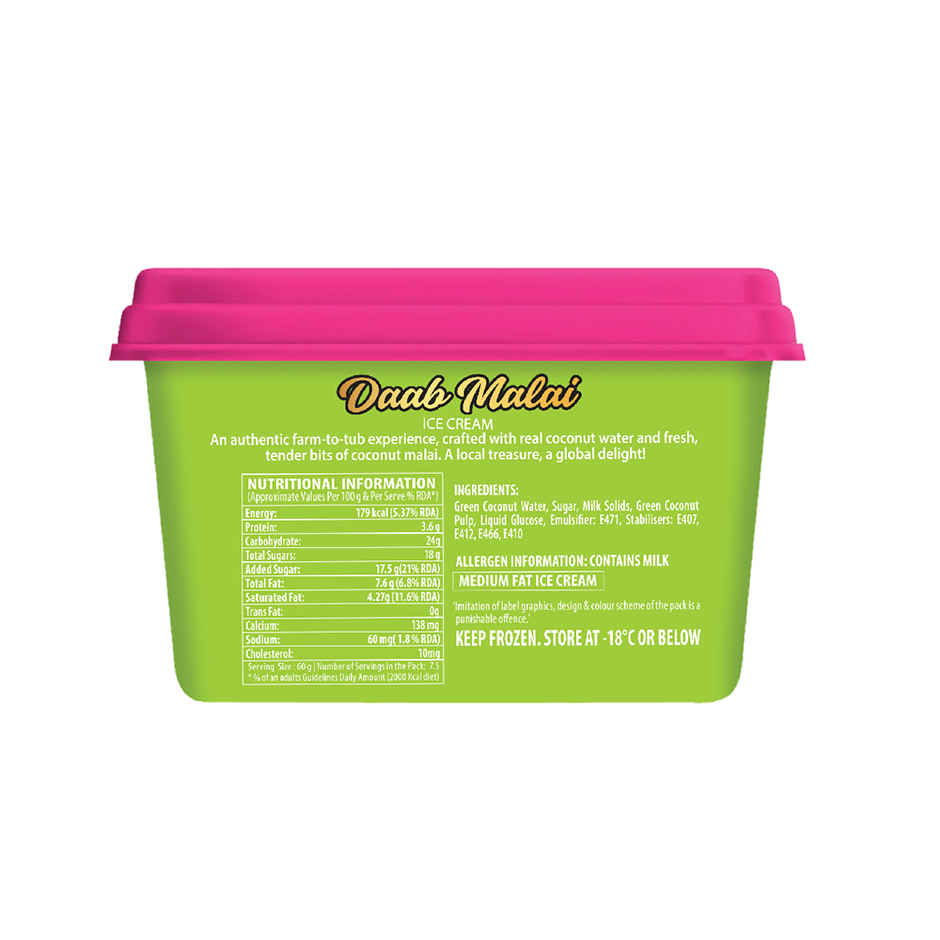 Rollick Daab Malai Tub