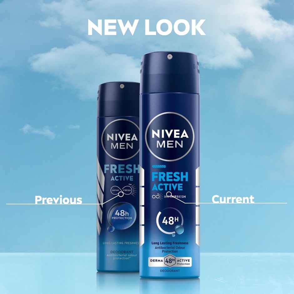 Nivea Men Deodorant Fresh Active 48h Long lasting Freshness
