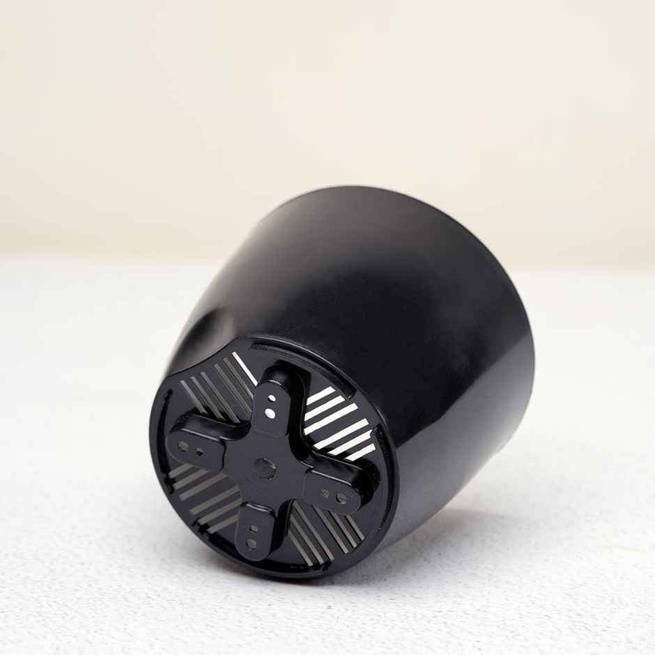 Nurturing Green - Self Watering Pots for Plants | Set of 10 | Black | Size: 11.5cm x 11cm