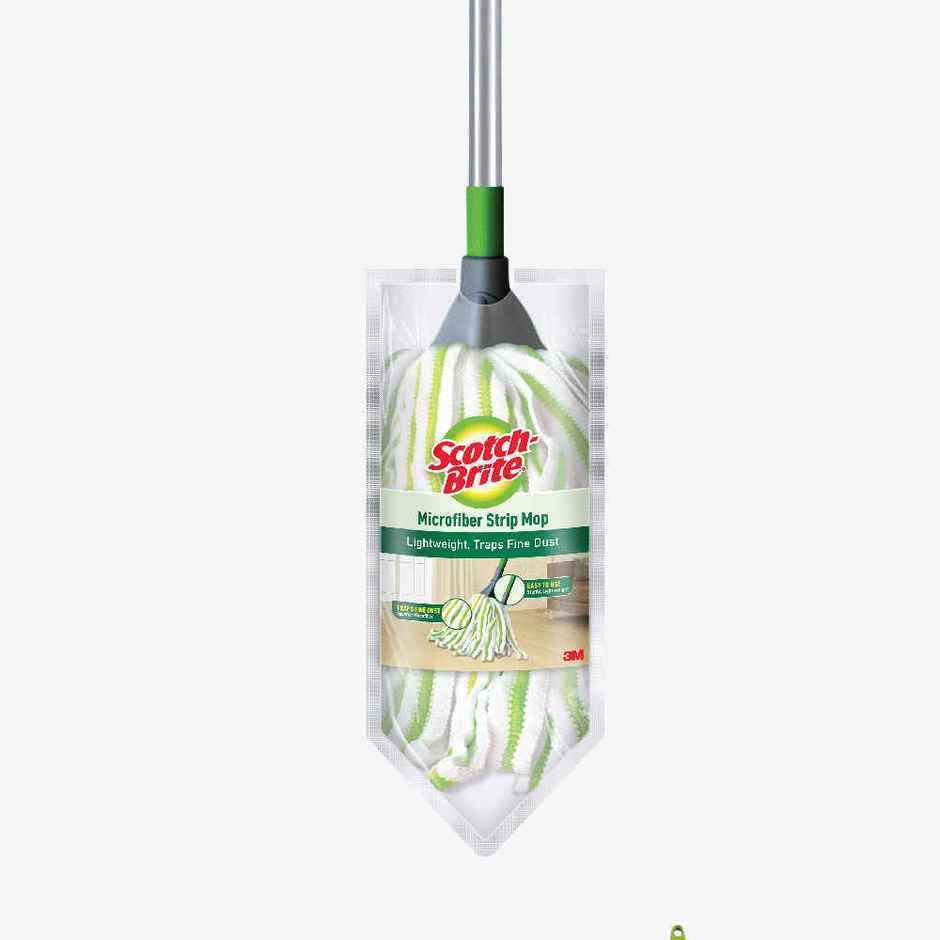 Scotch-Brite Telescopic Microfiber Strip Mop