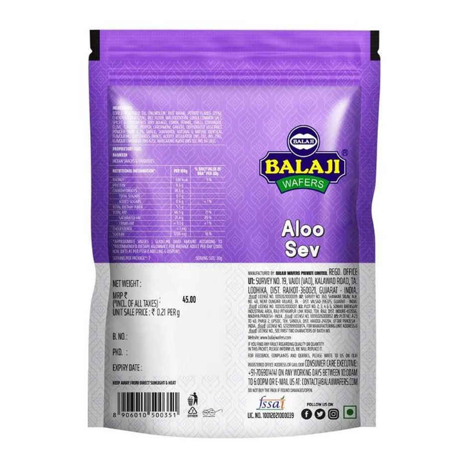 Balaji Aloo Sev | Crispy Potato Namkeen