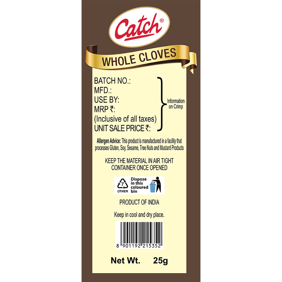 Catch Clove Whole - Pouch