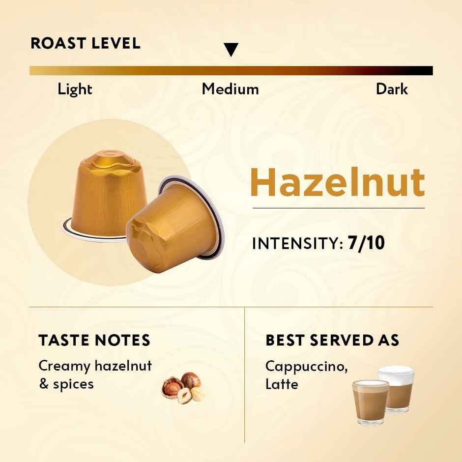 Coffeeza Hazelnut Coffee Capsules