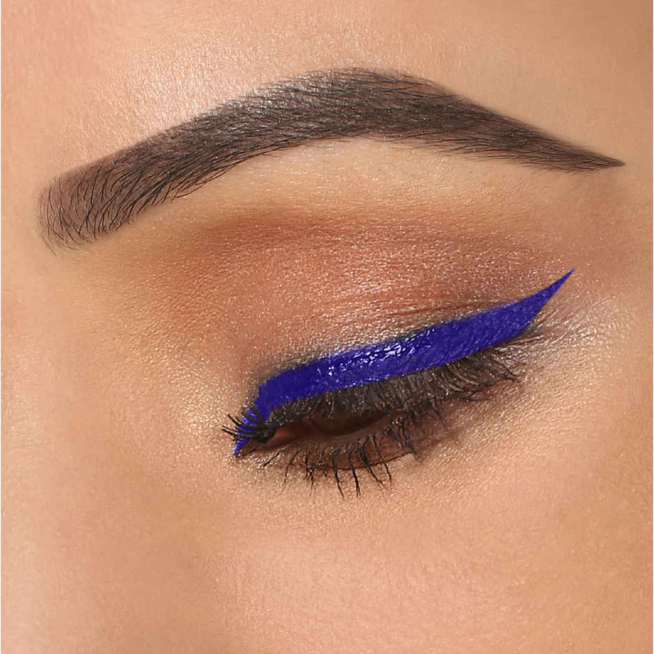 Lakme Ultimate Glam Eye Liner | Semi Matte | Blue