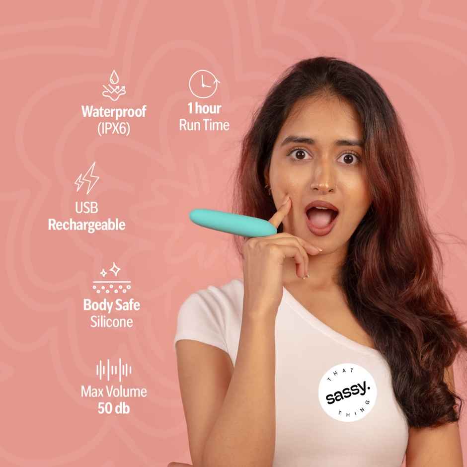 That Sassy Thing Candy Personal Massager For Women | Bubbly Blue