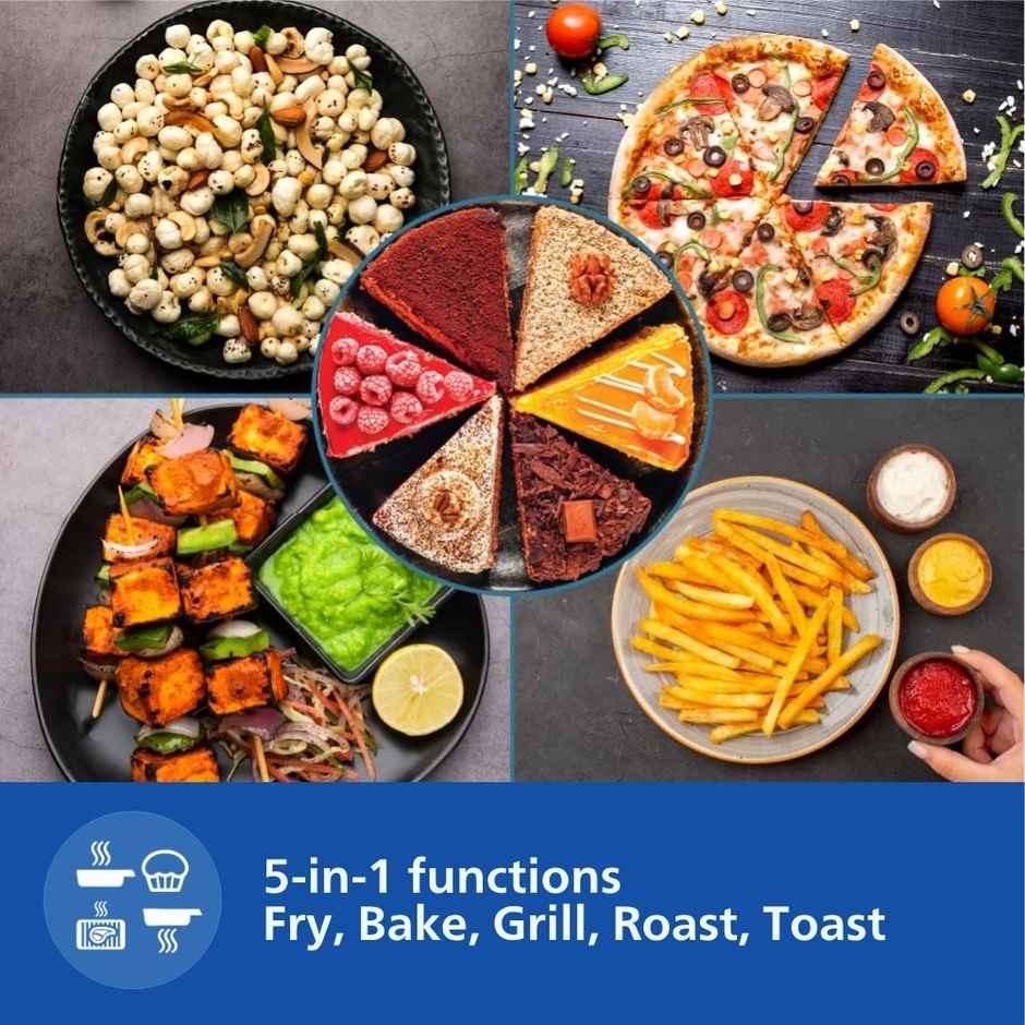 Philips Digital Air Fryer HD9252/90 | Touch Panel | Uses Up To 90% Less Fat | 1400W | Black | 4.1 L