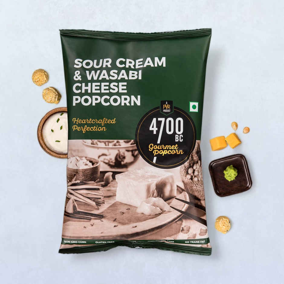 4700BC Popcorn Sour Cream And Wasabi Cheese Pouch Combo