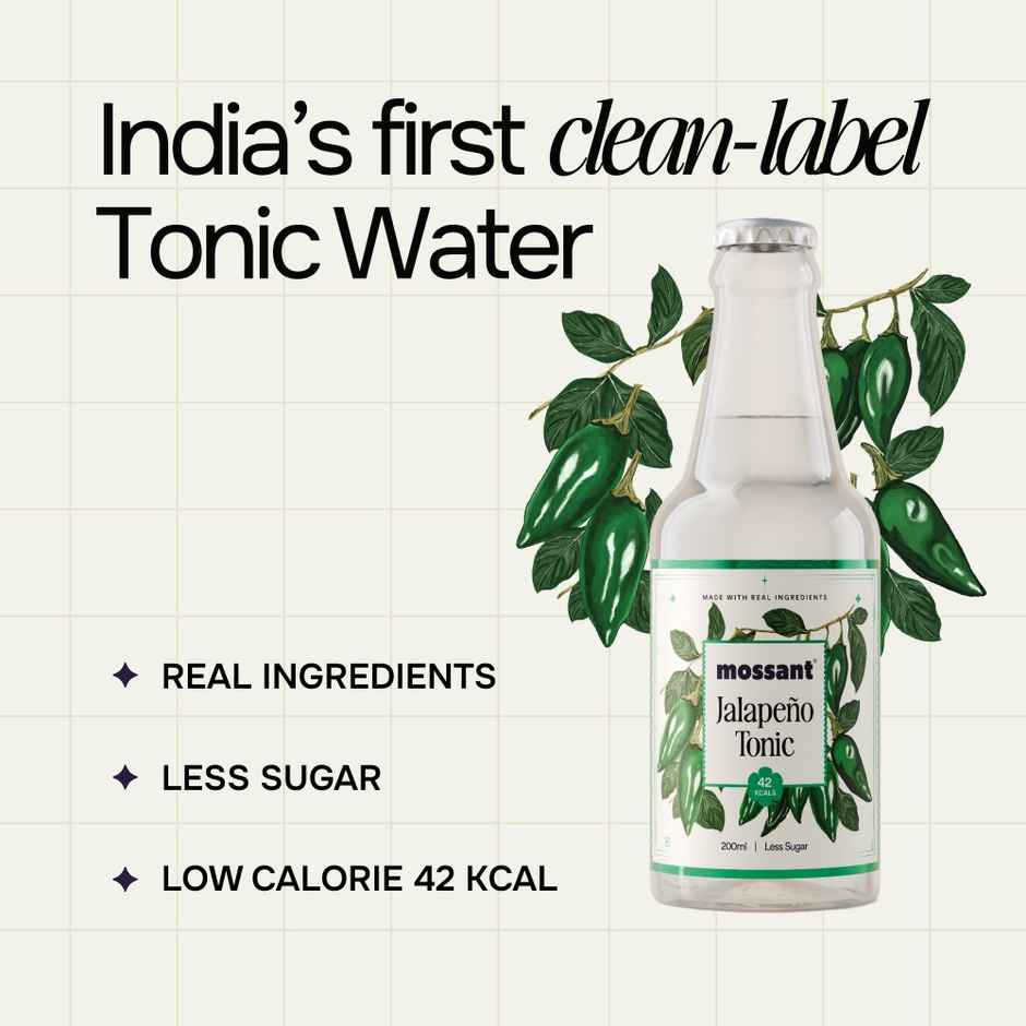 Mossant Jalapeno Tonic Water