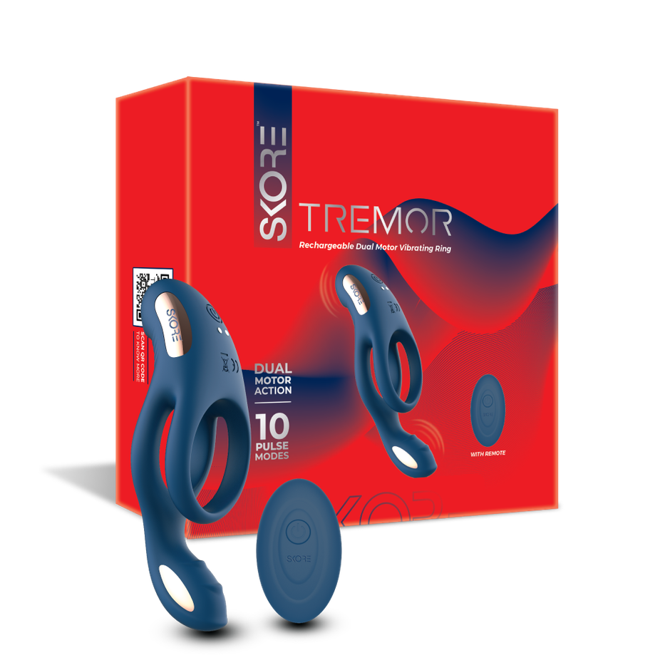 Skore Tremor Twinfold Double Sensations Vibrator For Men & Women