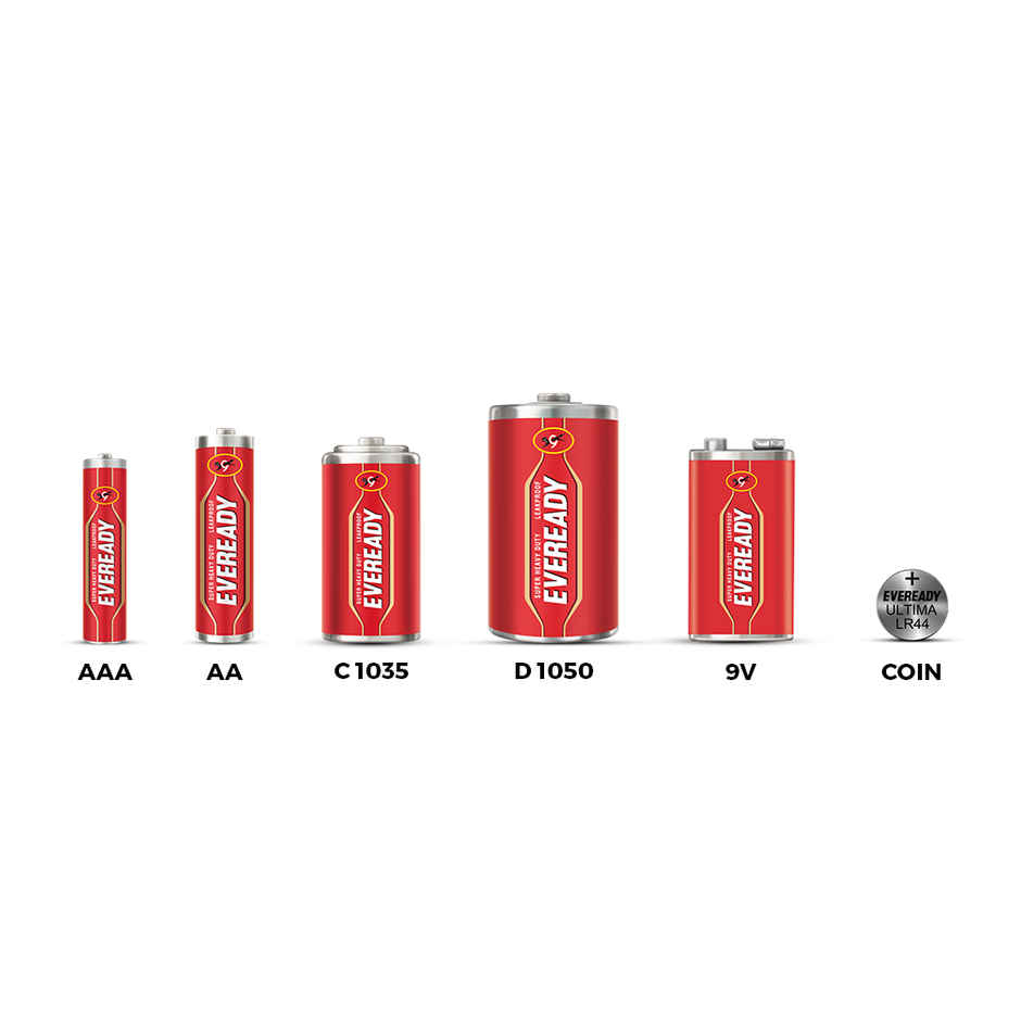Eveready Ultima Pro Alkaline AAA Battery | 800% Longer Lasting|Pack of 6